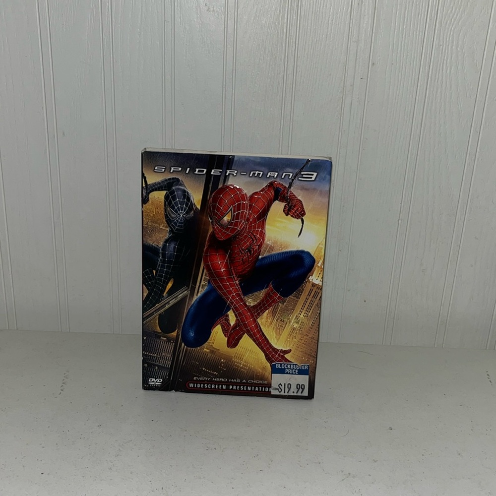 Spider-Man 3 DVD widescreen presentation